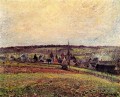 le village d’eragny 1885 Camille Pissarro paysage